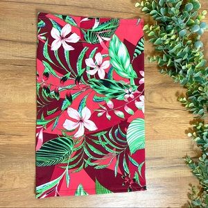 Tropical Print Multi Use Neck Gaiter Face Mask